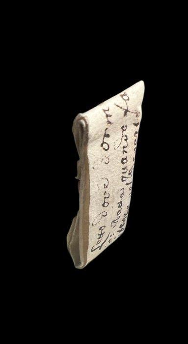 Reliquaire - Papier, Pierre - 1800-1850, Lit où dormait, Antiek en Kunst, Kunst | Niet-Westerse kunst