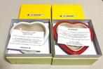Le Creuset - Schotel (2) - Heart-Shaped Ramekin Set (White &, Antiquités & Art