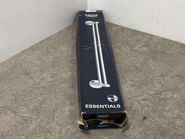 Veiling - Grohe handdoekhouder 654x105mm Essentials graphite, Doe-het-zelf en Bouw, Sanitair