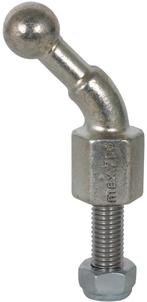Dehn Fixed Ball Point D20mm Angled 45 With Threaded Bolt, Bricolage & Construction, Verzenden