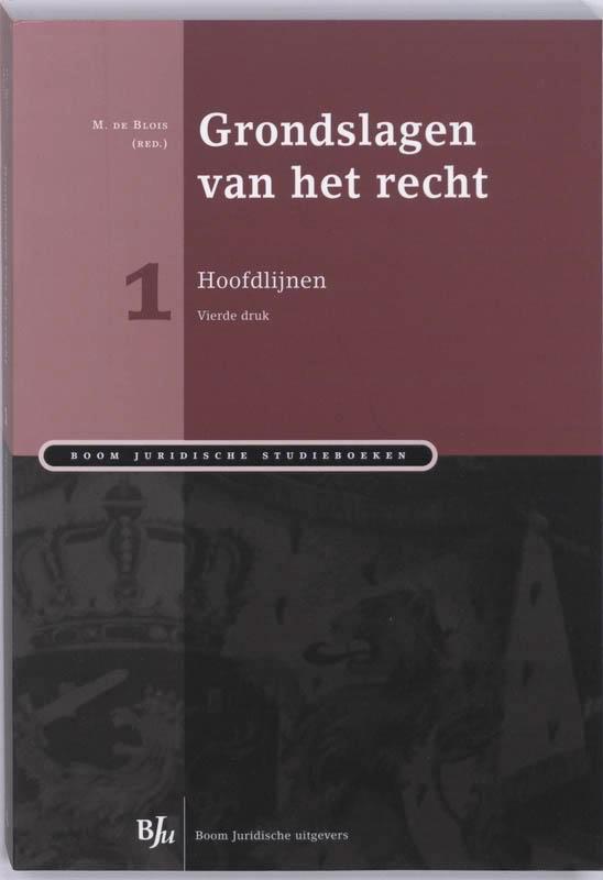 Grondslagen van het recht / 1 Hoofdlijnen / Boom Juridische, Boeken, Wetenschap, Gelezen, Verzenden