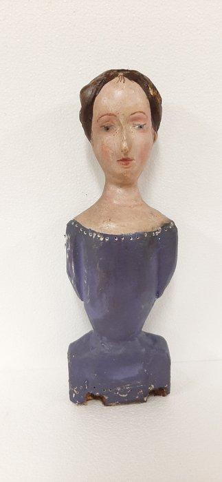 Mannequin de saint - 40 cm - Bois - 1850-1900, Antiek en Kunst, Kunst | Niet-Westerse kunst