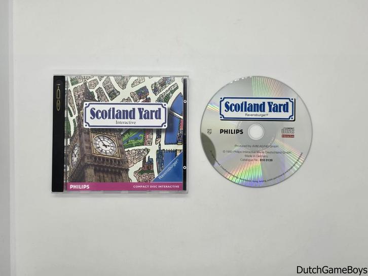 Philips CDI - Scotland Yard - Interactive, Games en Spelcomputers, Games | Overige, Gebruikt, Verzenden