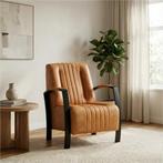 Leren fauteuil Glamour, Huis en Inrichting, Fauteuils, Nieuw, Ophalen of Verzenden, 50 tot 75 cm, Industrieel, Modern, Retro