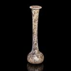 Oud-Romeins Glass Unguentarium - Slanke cosmetische fles
