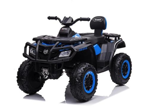 24 volt Elektrische Quad, 4 motoren, rubberen banden, leder, Kinderen en Baby's, Speelgoed | Buiten | Accuvoertuigen, Ophalen of Verzenden