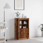vidaXL Bijzetkast Oud hout 60.5 x 37 x 100 cm Bewerkt hout, Verzenden, Nieuw
