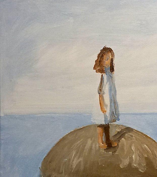 GONZHO - Sola (No reserve), Antiek en Kunst, Kunst | Schilderijen | Modern