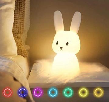 Konijn nachtlamp kinderen kinderkamer LED lamp nijntje *TOUC disponible aux enchères