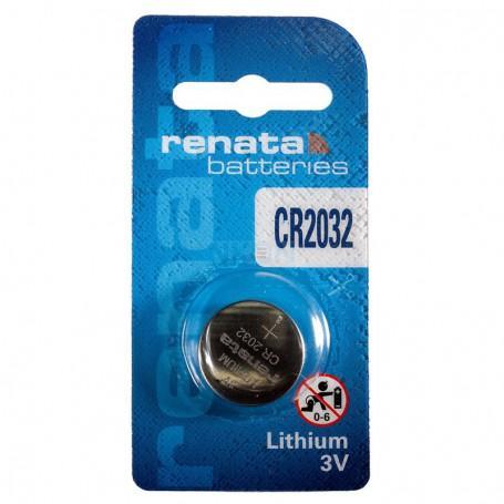 Renata CR2032 3V Lithium batterij 1 Stuk (Knoopcellen), TV, Hi-fi & Vidéo, Batteries, Envoi