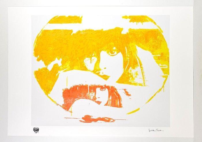 Giosetta Fioroni (1932) - Doppio Liberty Yellow, Antiek en Kunst, Antiek | Overige Antiek