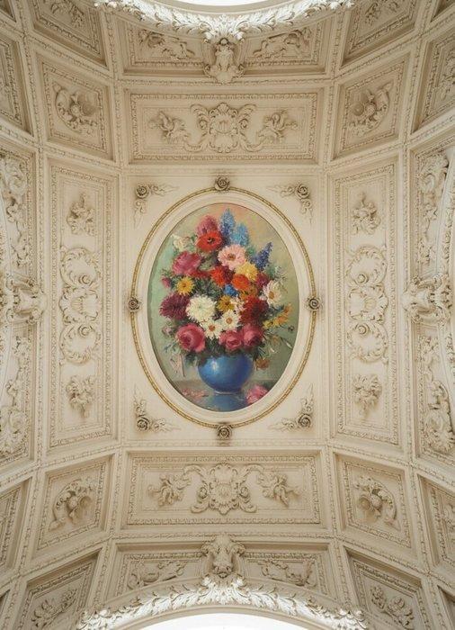 European school (c. 1930) - The blue vase, Antiek en Kunst, Kunst | Schilderijen | Klassiek