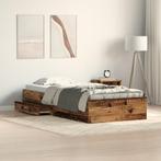 vidaXL Bed Frame Oude Hout 90x190 cm Engineered Wood, Verzenden, Nieuw