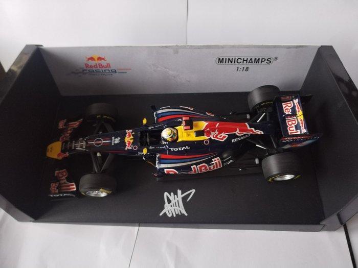 Red Bull Racing - Sebastian Vettel - 2011 - Schaal 1/18, Verzamelen, Automerken, Motoren en Formule 1