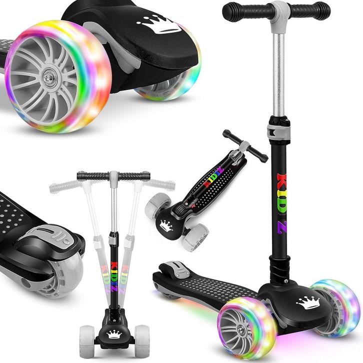 Kinderstep - 3 wielen Step - X-Pro2 - LED oplichtende, Kinderen en Baby's, Speelgoed | Buiten | Voertuigen en Loopfietsen, Verzenden