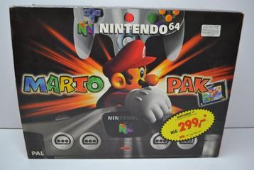 Nintendo 64 Mario Console Pak beschikbaar voor biedingen