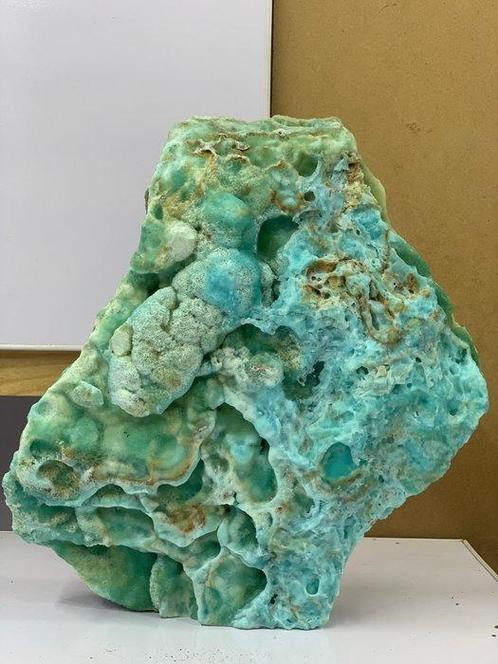 Zeldzame hoge kwaliteit natuurlijke Self stand groenblauwe, Verzamelen, Mineralen en Fossielen