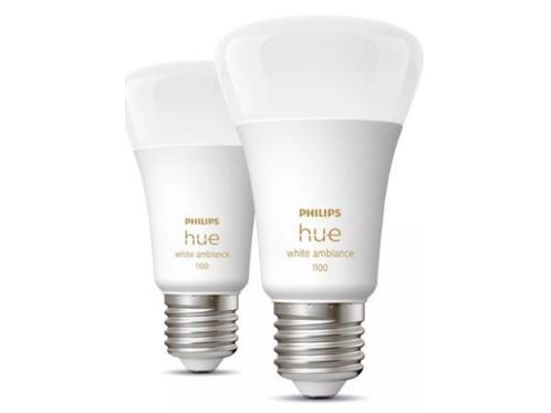 Veiling - Philips Hue standaard lamp E27 warm koel wit -2-pa, Huis en Inrichting, Lampen | Losse lampen