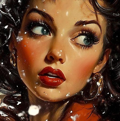 Ginger Red (1965) - Wanda, Antiek en Kunst, Kunst | Schilderijen | Modern