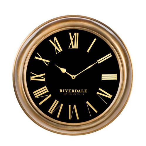 Voorwaardelijk levering aanvaardbaar ② Wandklok Riverdale Chuck (Ø35) (Klokken, Huis & Inrichting) — Accessoires  pour la Maison | Horloges — 2ememain