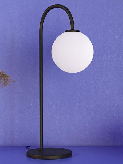 Herstal - Tafellamp - Ballon - Glas, Staal - Geen reserve, Antiek en Kunst, Antiek | Verlichting
