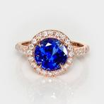 Sans Prix de Réserve - Bague - 14 carats Or rose, 3,20 ct, Handtassen en Accessoires, Nieuw