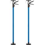 tectake 2 plafondsteunen 115 tot 290 cm - blauw, Doe-het-zelf en Bouw, Verzenden, Nieuw