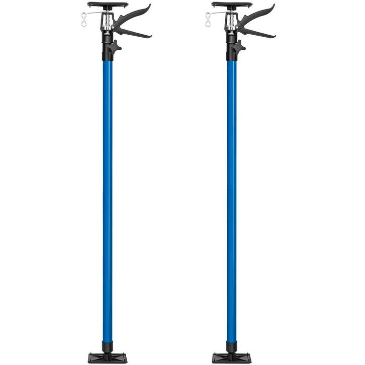 tectake 2 plafondsteunen 115 tot 290 cm - blauw, Doe-het-zelf en Bouw, Overige Doe-Het-Zelf en Bouw, Verzenden