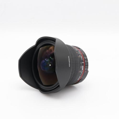Samyang 8mm f/3.5 Fisheye CS II Nikon occasion, Audio, Tv en Foto, Foto | Lenzen en Objectieven, Zo goed als nieuw, Verzenden