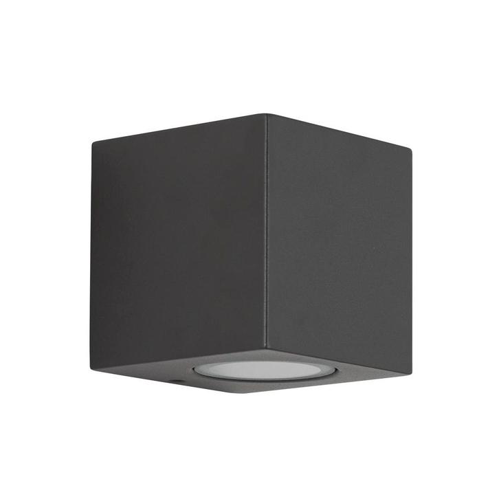 Wandverlichting modern Big Levi Muurlamp Antraciet, Tuin en Terras, Buitenverlichting, Verzenden