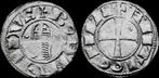 1163-1201 Crusader Antioch Bohemond Iii Ar denier zilver, Verzenden