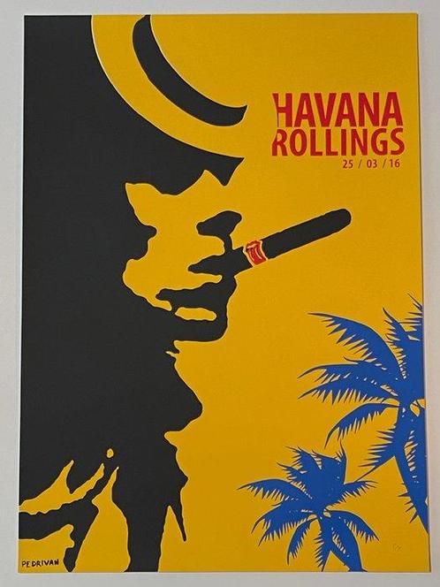 Pedrivan (XX). - Concierto The Rolling Stones, América, Antiek en Kunst, Kunst | Tekeningen en Fotografie