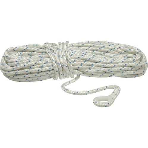 10mm Ankerlijn met Nylon Kous 30m Wit, Watersport en Boten, Accessoires en Onderhoud, Nieuw, Ophalen of Verzenden