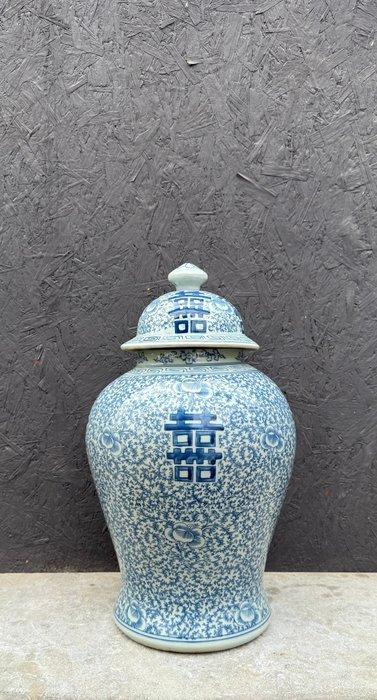 dekselvaas - Porselein - China - Lidded jar (Zonder, Antiek en Kunst, Antiek | Overige Antiek