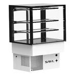 Drop-In Koelvitrine | INTEGRA | Zwart | +6°C/+10°C |, Verzenden, Nieuw in verpakking