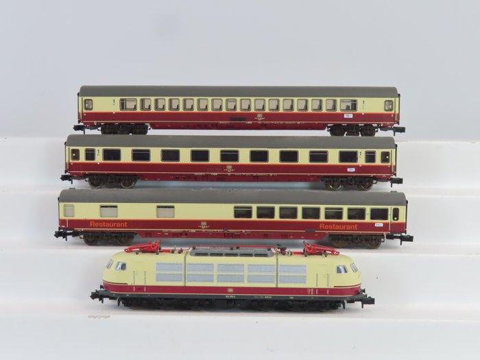 Minitrix N - 11628 - Treinset (1) - 4-delige TEE treinset, Hobby en Vrije tijd, Modeltreinen | N-Spoor