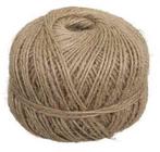 Jute touw Viji rope 3 ply Naturel rol 200 gram