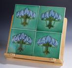 Jugendstil Carreau (4) - Fleurs - The Malkin Tile Works Co., Antiek en Kunst
