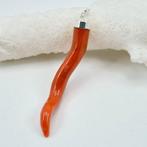 Corail rouge - Argent - Pendentif - CORAL CORAIL, Nieuw