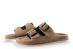 Manfield Slippers in maat 41 Beige | 5% extra korting, Slippers, Manfield, Overige kleuren, Verzenden