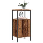 vidaXL Nachtkastjes 2 st 41x31x80 cm bewerkt hout oud, Huis en Inrichting, Slaapkamer | Nachtkastjes, Verzenden, Nieuw