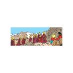 Kuifje Processie in Tibet Dubbele Postkaart, Verzamelen, Ophalen of Verzenden, Nieuw