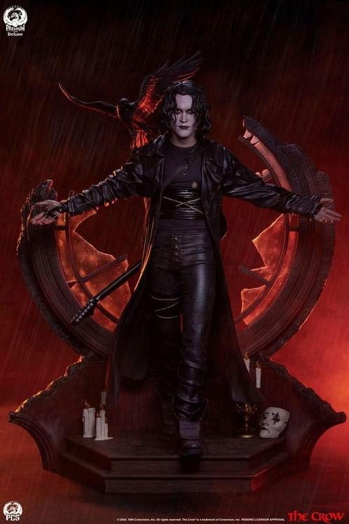 The Crow Epic Series Statue 1/3 Crow Deluxe Edition 66 cm, Verzamelen, Film en Tv, Ophalen of Verzenden