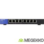 Linksys Unmanaged Gigabit Switch PoE+ 8-port (50W), Computers en Software, Verzenden, Nieuw
