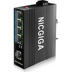 Nicgiga - 5 poorten 4x10/100/1000Mbps / up 1x1000MbpsRJ45), Doe-het-zelf en Bouw, Verzenden, Nieuw
