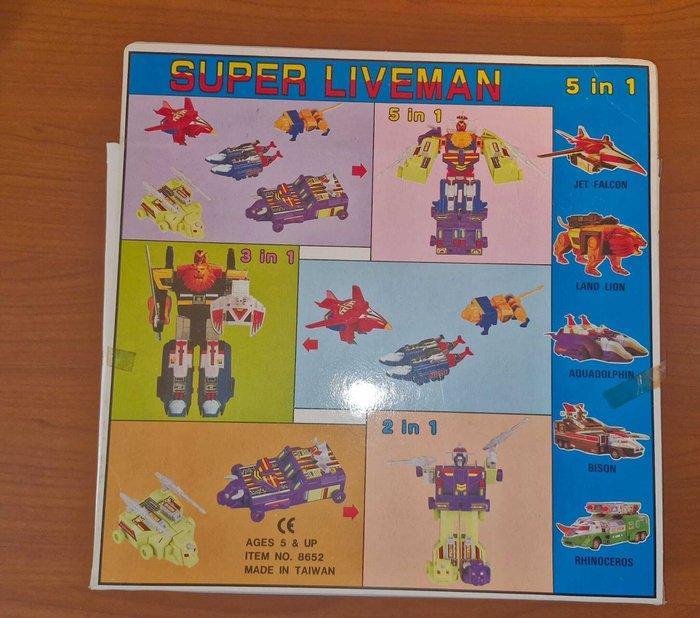 Made In Taiwan - Speelgoed robot Super Liveman – Five One, Antiquités & Art, Antiquités | Autres Antiquités