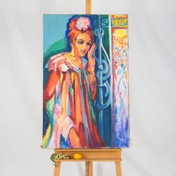 Freek van den Berg (1918 -2000) - Spaanse vrouw