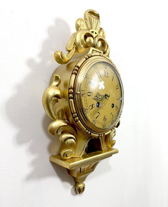 Horloge cartel - Bois, Laiton - 1940-1950 - Westerstrand, Antiquités & Art, Antiquités | Horloges