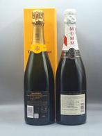 Veuve Clicquot, G. H. Mumm - Champagne Brut - 2 Bouteilles, Verzamelen, Nieuw