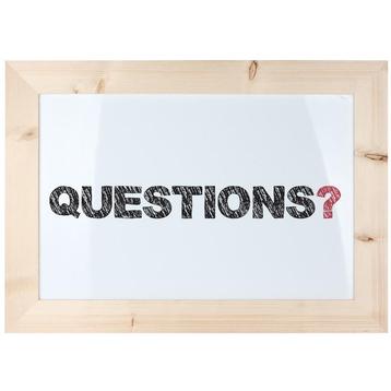 Whiteboard Steigerhout Blank 50x70cm beschikbaar voor biedingen